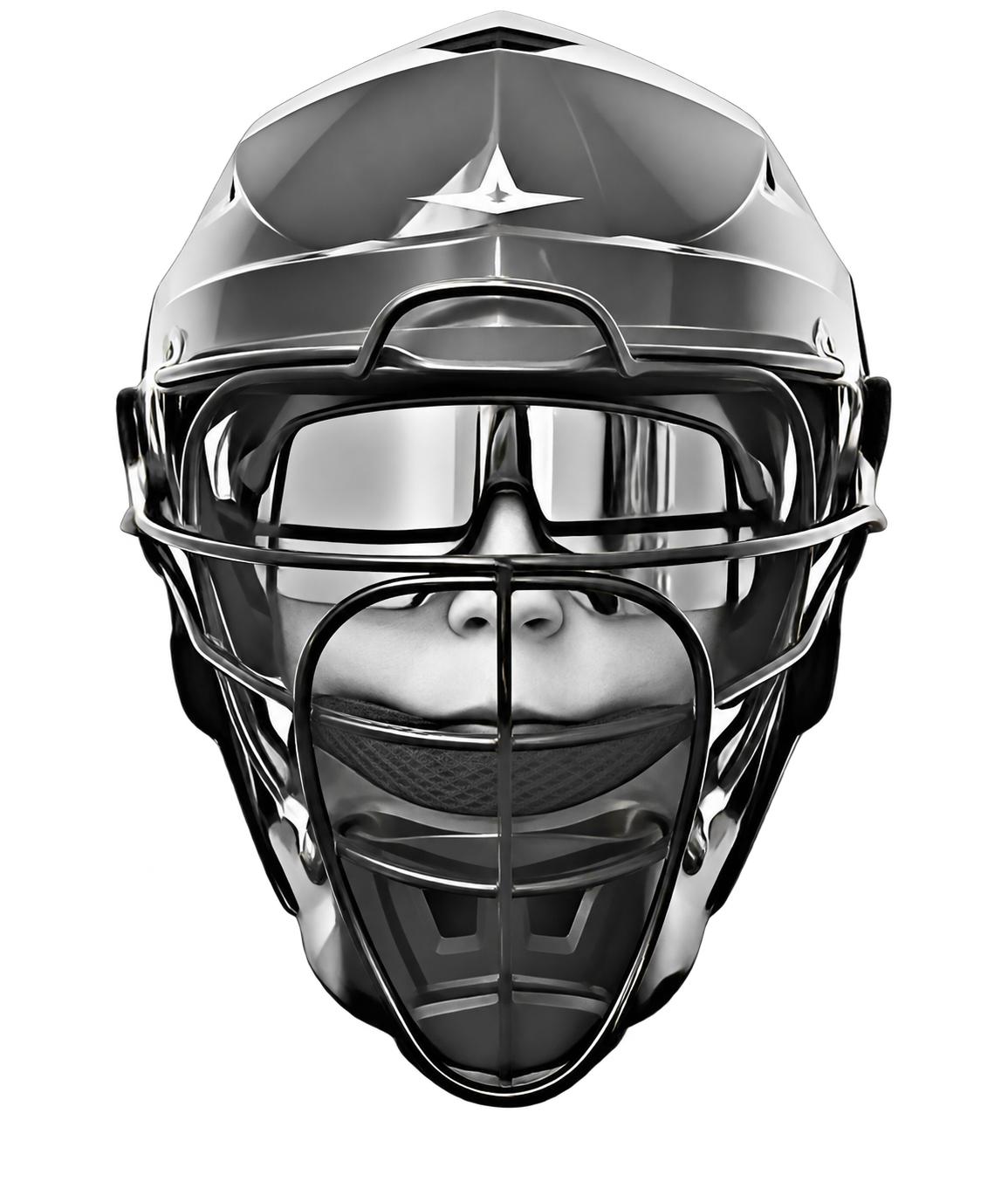 Catch Macie catcher mask mark